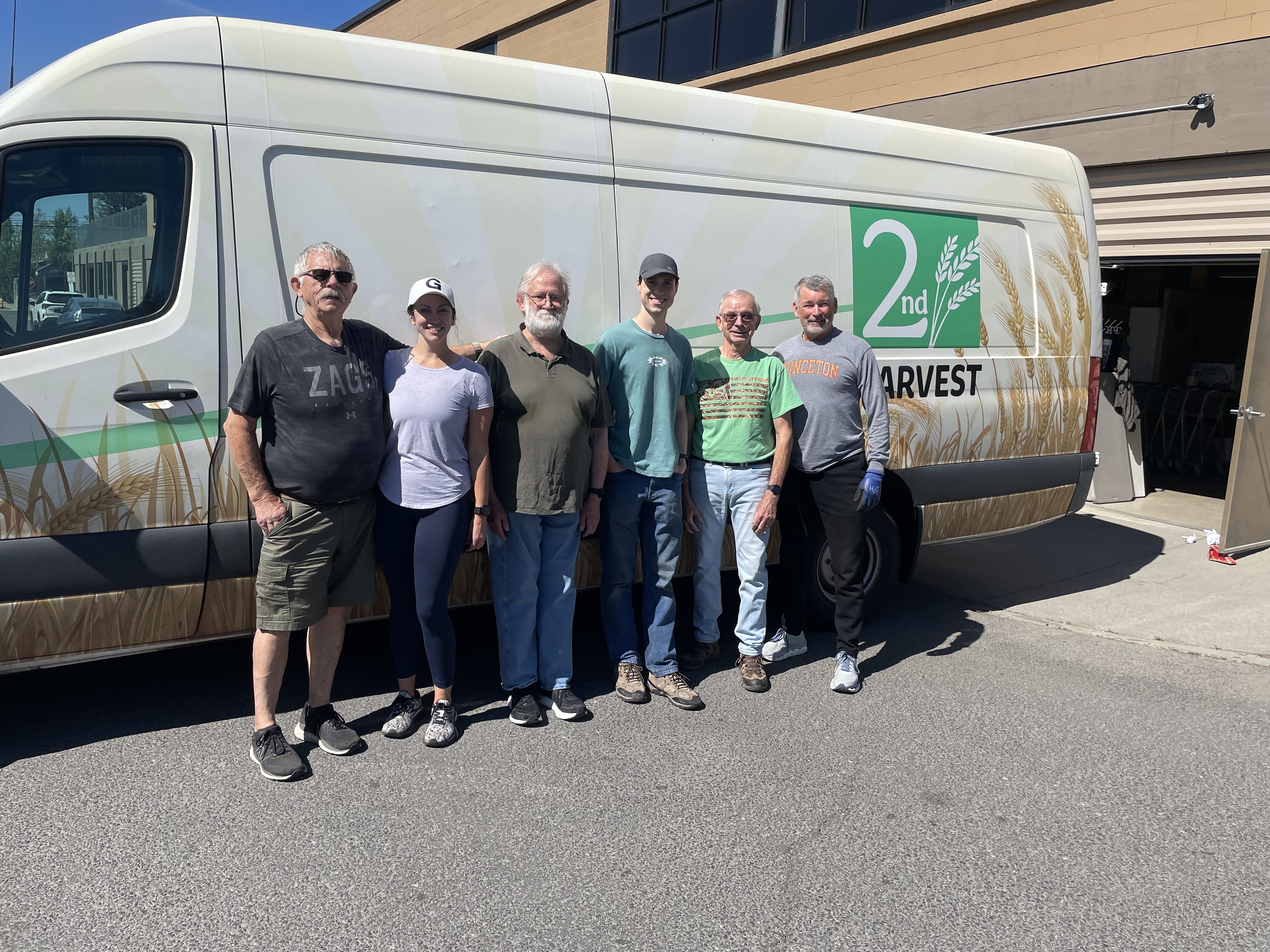 Cheney Cupboard volunteers together