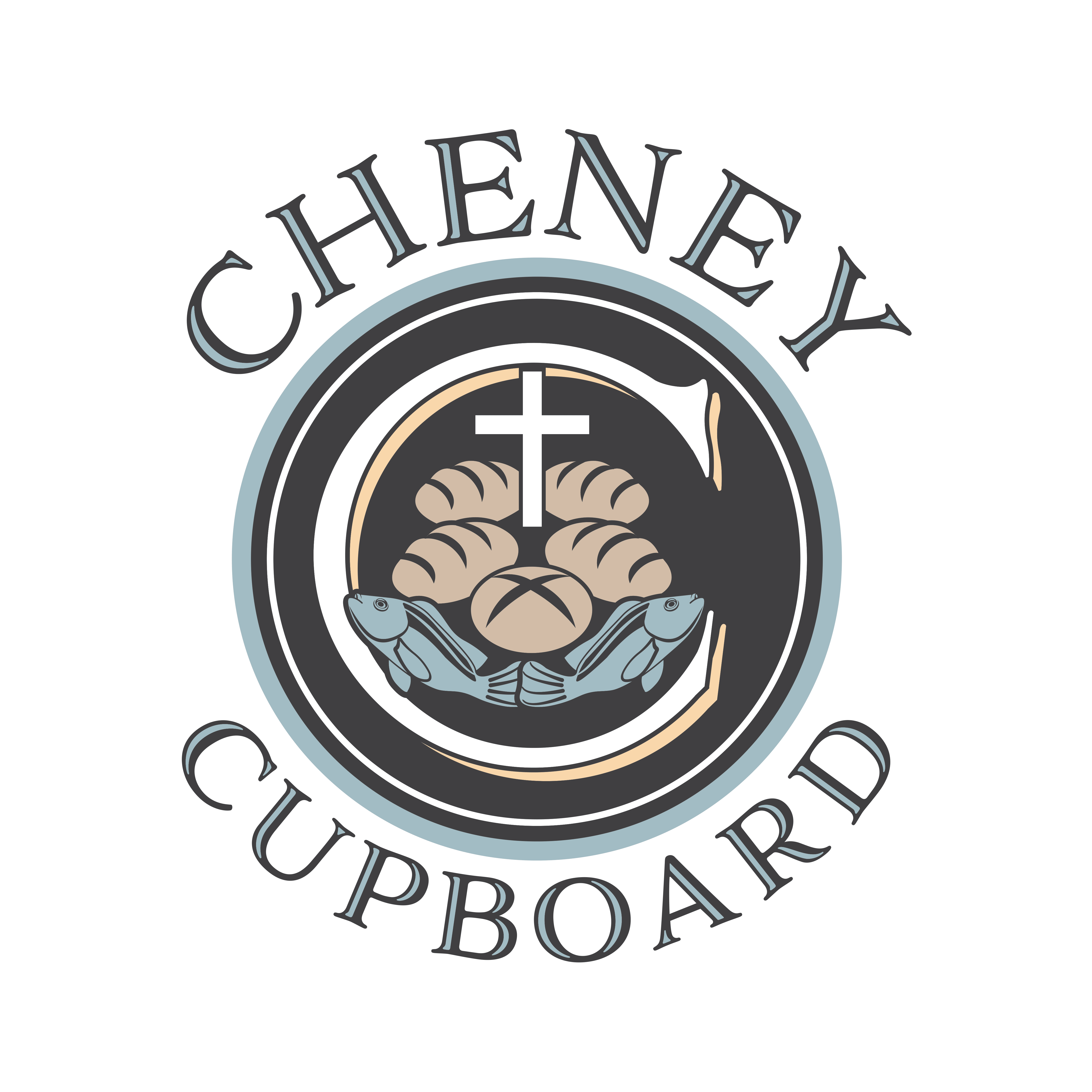 Cheney Cupboard circle logo with text